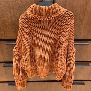 Free people knit sweater